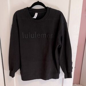 Lululemon Athletica Black Crewneck Top
